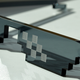 Illustration for article titled 8-Bit Pixel Sunglasses Implore Everyone Around You to Deal With It